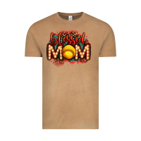 Vintage Camel blessed softball mom lightbulb letters Vintage Tee - OliviaCreatesArt