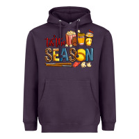 Plum tis the season softball Heavyweight Hoodie - AdoDesignShop