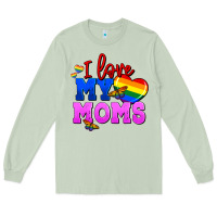 Matcha I love my moms Long Sleeve Tee - FaDigitalArtStudio