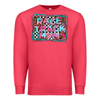 Cardinal race track mom Premium Sweatshirt - AdoDesignShop