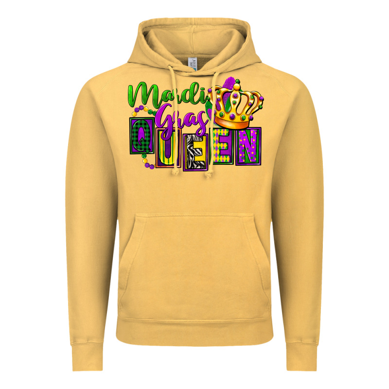 Mardi Gras Queen Vintage Hoodie by FaDigitalArtStudio | Teevron