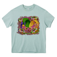 Arona mardi gras mask king cake Heavy Core Tee - RanaPortraitStore