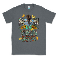 Charcoal Heather mom of twin boys mother's day Classic Tee - CowGirlArtShop