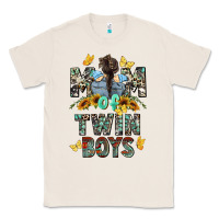 Natural mom of twin boys mother's day Classic Tee - CowGirlArtShop