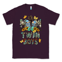 Plum mom of twin boys mother's day Classic Tee - CowGirlArtShop