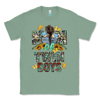 Sage mom of twin boys mother's day Classic Tee - CowGirlArtShop