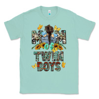 Seafoam mom of twin boys mother's day Classic Tee - CowGirlArtShop