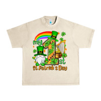 Sandshell St. Patrick's My 1st St. Patrick's Day Urban Heavy Tee - OliviaCreatesArt