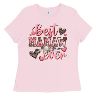 Bubblegum Pink best mamaw ever mother's day Ladies Tee - CowGirlArtShop