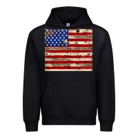 Black American flag leopard cowhide Urban Hoodie - JahusDesignShop