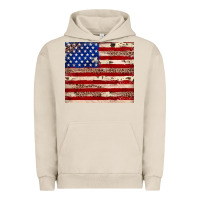 Pigment French Oak American flag leopard cowhide Urban Hoodie - JahusDesignShop