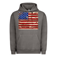 Pigment Tornado American flag leopard cowhide Urban Hoodie - JahusDesignShop