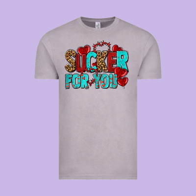Sucker For You Olivia Vintage Tee Designed By Oliviacreatesart