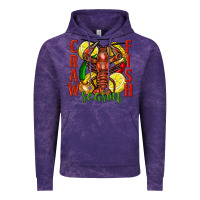 Cloud Purple Crawfish season Vintage Hoodie - FaDigitalArtStudio