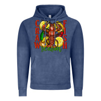 Vintage Denim Crawfish season Vintage Hoodie - FaDigitalArtStudio
