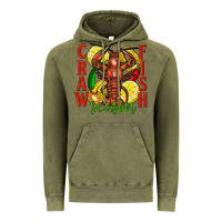 Vintage Olive Crawfish season Vintage Hoodie - FaDigitalArtStudio