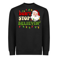 Black don't stop believin Heavyweight Sweatshirt - BarkalooDesign