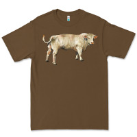 Cacao charolais bull Premium Tee - RanaPortraitStore