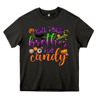 Asphalt Will Trade Brother for Candy Heavy Core Tee - texasbilliewilder