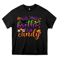Black Will Trade Brother for Candy Heavy Core Tee - texasbilliewilder