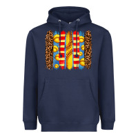 Navy softball  brushstrokes Heavyweight Hoodie - AdoDesignShop