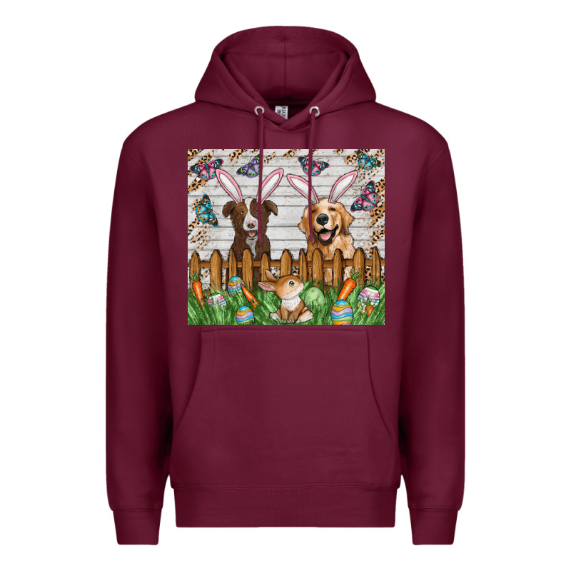Easter Dog Premium Hoodie by CowhideDigitalArt | Teevron