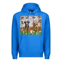 True Royal Easter Dog Premium Hoodie - CowhideDigitalArt