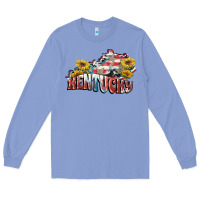 Colony Blue kentucky 4th of july Long Sleeve Tee - FaDigitalArtStudio