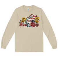 Mushroom kentucky 4th of july Long Sleeve Tee - FaDigitalArtStudio