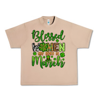 Burro St. Patrick's Blessed women are born in March Urban Heavy Tee - OliviaCreatesArt