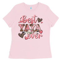 Bubblegum Pink best yaya ever mother's day Ladies Tee - CowGirlArtShop