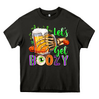 Asphalt Lets Get Boozy Heavy Core Tee - texasbilliewilder