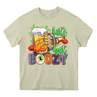 Mossy Lets Get Boozy Heavy Core Tee - texasbilliewilder