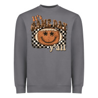 Storm it's game day y'all football smiley face Heavyweight Sweatshirt - BarkalooDesign