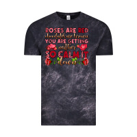 Cloud Black roses are red chocolates are brown Vintage Tee - OliviaCreatesArt