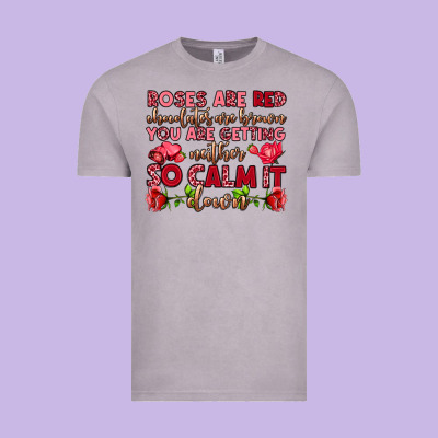 Roses Are Red Chocolates Are Brown Vintage Tee Designed By Oliviacreatesart
