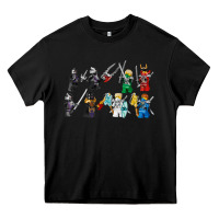 Black ninjago Heavy Core Tee - maiPhamDesign
