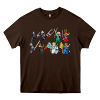 Chocolate Brown ninjago Heavy Core Tee - maiPhamDesign