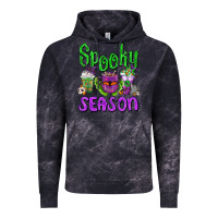 Cloud Black Spooky Season Coffee Cups Vintage Hoodie - FaDigitalArtStudio