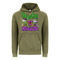 Vintage Olive Spooky Season Coffee Cups Vintage Hoodie - FaDigitalArtStudio