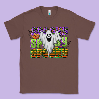 Spooky Spooky Spooky Classic Tee Designed By Cowgirlartshop