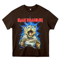 Chocolate Brown iron meowden classic cute cat love animal outfits halloween Heavy Core Tee - maiPhamDesign