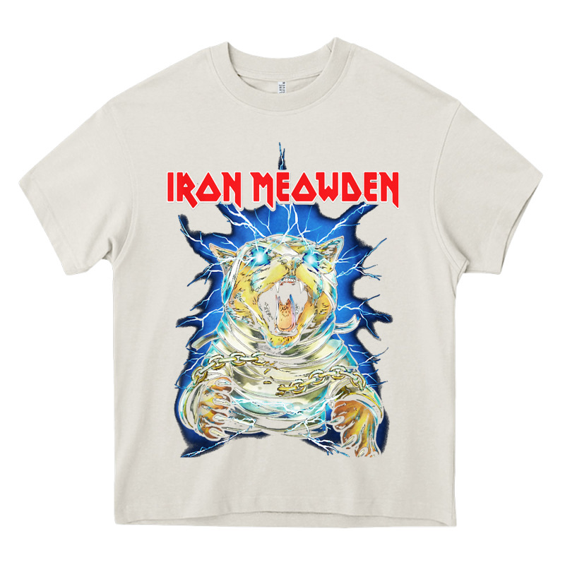 Iron Meowden Classic Cute Cat Love Animal Outfits Halloween Heavy Core Tee by maiPhamDesign | Teevron