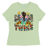 Matcha mom of twins girls mother's day Ladies Tee - CowGirlArtShop