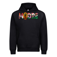 Black mexican flag our lady of guadalupe madre Urban Hoodie - JahusDesignShop