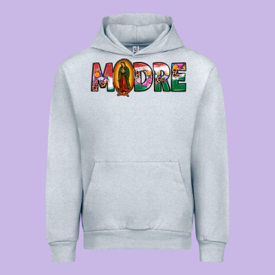 Mexican Flag Our Lady Of Guadalupe Madre Urban Hoodie Designed By Jahusdesignshop