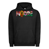 Pigment Black mexican flag our lady of guadalupe madre Urban Hoodie - JahusDesignShop
