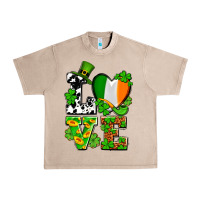 French Oak Love St. Patrick's Urban Heavy Tee - OliviaCreatesArt