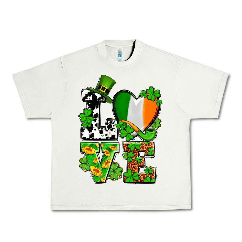 Love St. Patrick's Urban Heavy Tee by OliviaCreatesArt | Teevron