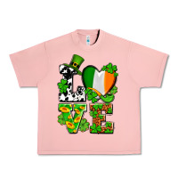 Salmon Love St. Patrick's Urban Heavy Tee - OliviaCreatesArt